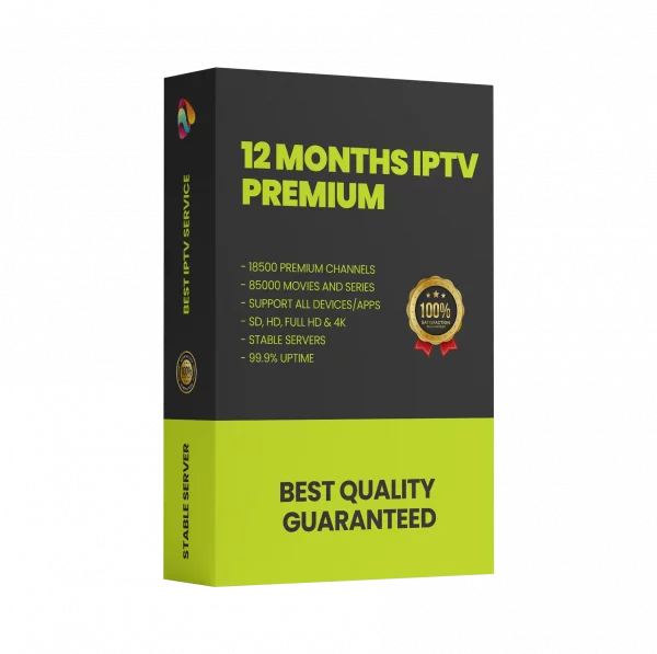 12 months iptv