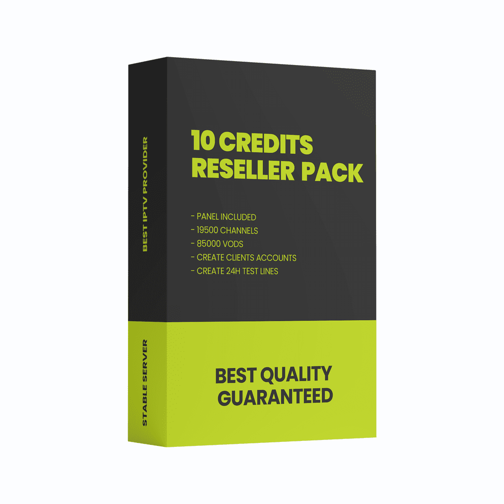 iptv reseller 10 credits