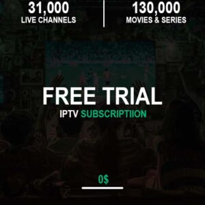 Free IPTV Trial